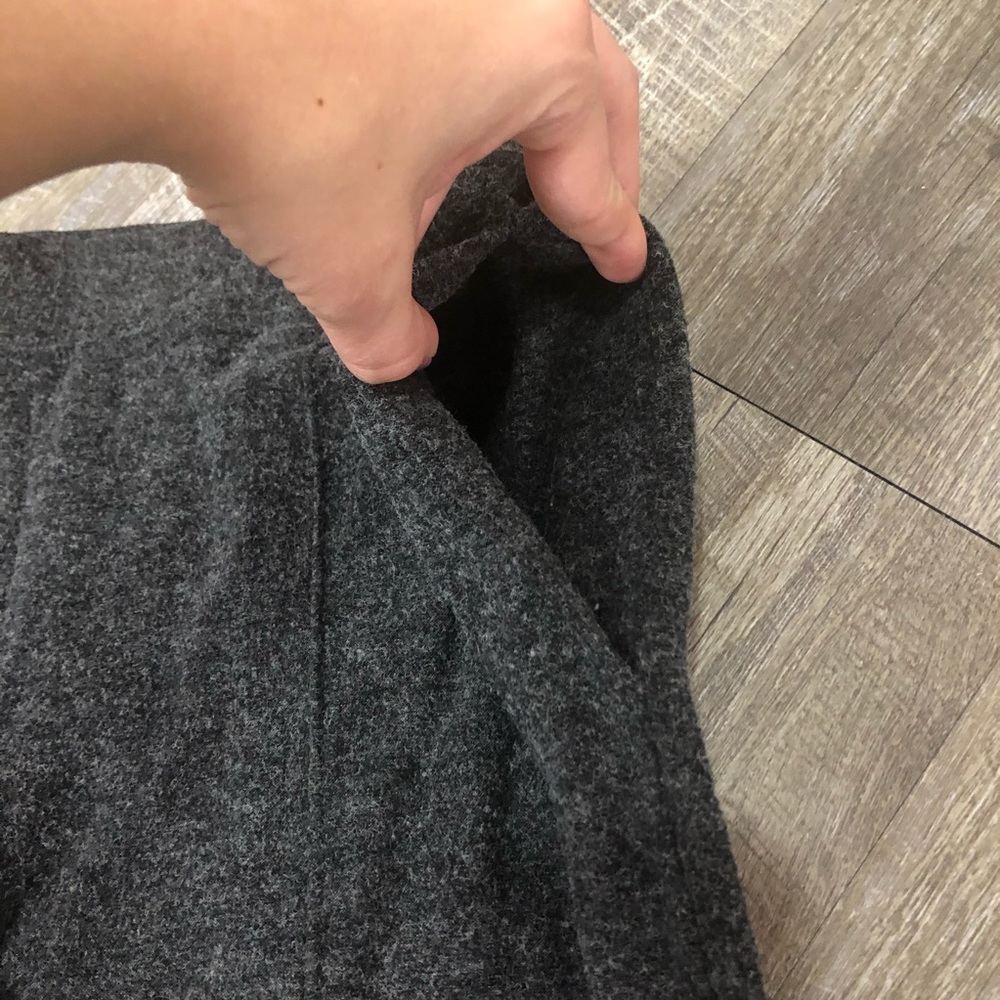 T Alexander Wang Womens Dark Charcoal Heathered Gray Joggers Size Large - Picture 3 of 7